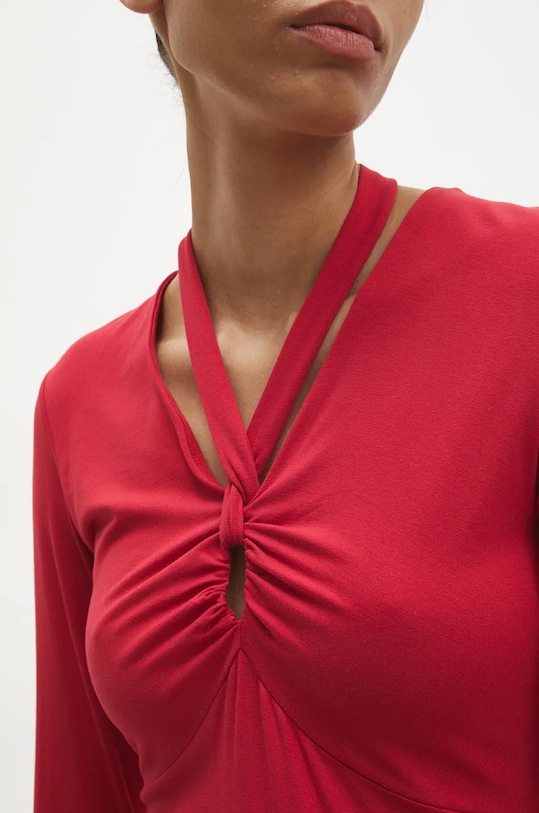 Answear Lab rochie WA24.SUD010 rosu