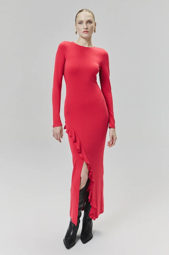 Îmbrăcăminte Answear Lab rochie WA24.SUD011 rosu