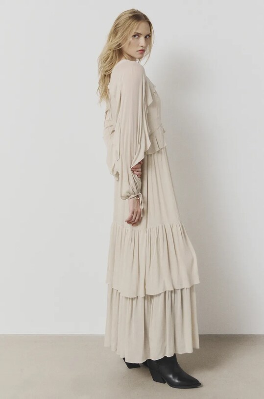 Платье Answear.LAB casual бежевый WA24.SUD013