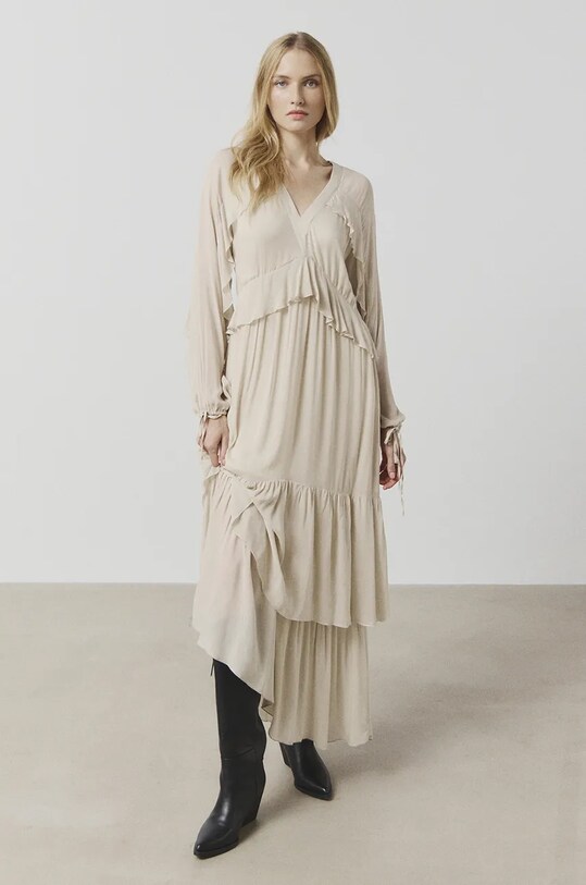 Платье Answear.LAB бежевый WA24.SUD013