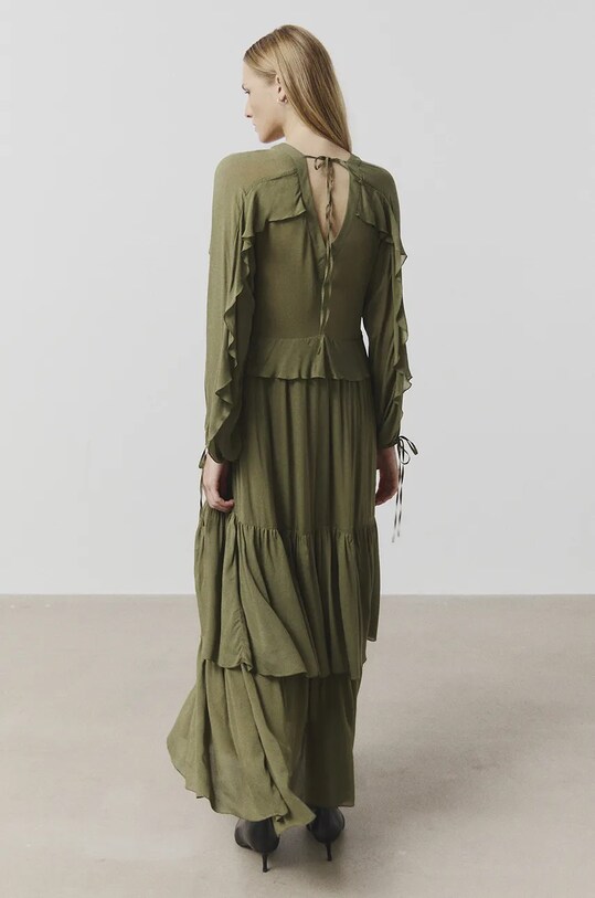 Платье Answear.LAB casual зелёный WA24.SUD013