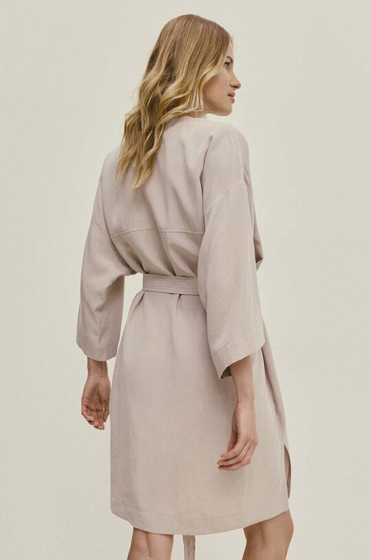 Одежда Льняное платье Answear.LAB WA24.SUD019 серый