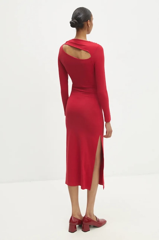 Odzież Answear.LAB sukienka WA24.SUD02A czerwony