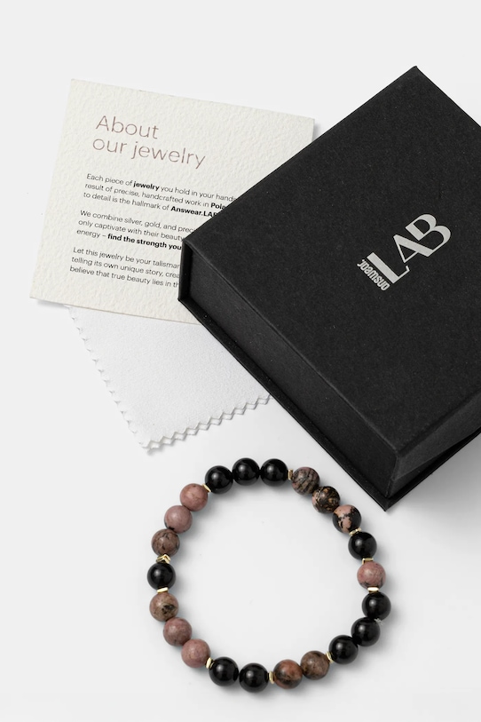 Doplňky Ručně vyrobený náramek z přírodních kamenů Answear.LAB WA25-ABD012 vícebarevná