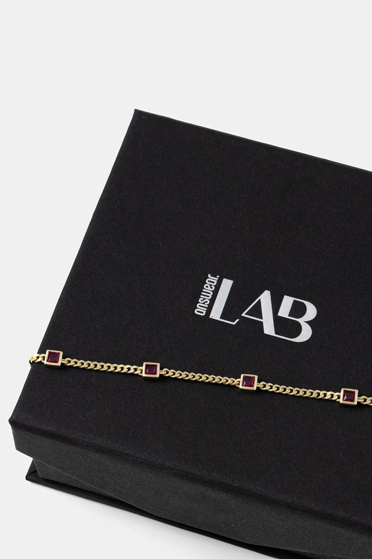 Akcesoria Answear.LAB bransoletka srebrna PSET144/4C złoty