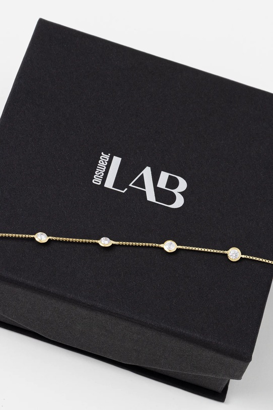 Answear.LAB bratara de argint PPUL3315C aur WA25