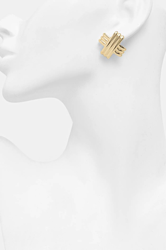 Аксессуары Сережки Answear.LAB WA25.AKD026 золотой