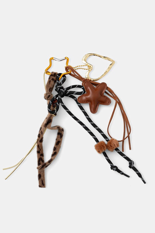 Answear.LAB kulcstartó barna ans02.gwiazda.hak