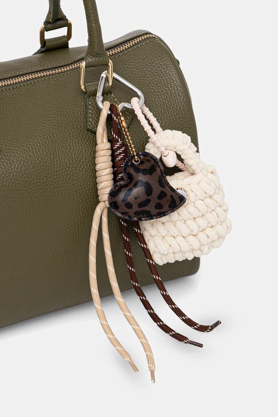 Answear.LAB brelok ans02.pleciona.torebka.hak beżowy WA25