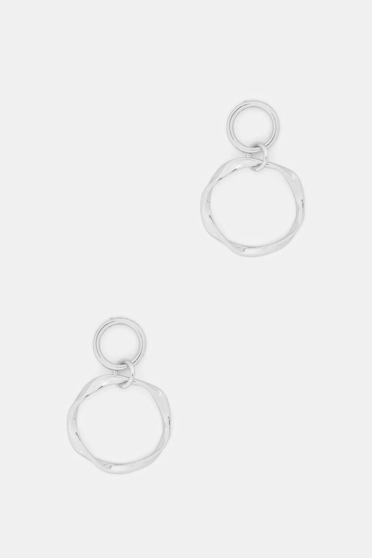 Akcesoria Answear.LAB naszyjnik i kolczyki srebrne PSET209.1.3.hak srebrny