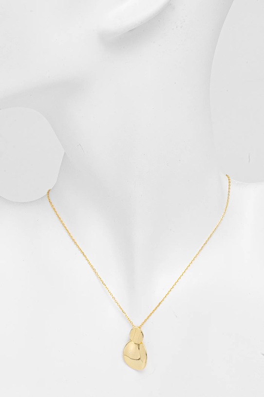 Answear.LAB naszyjnik srebrny pozłacany PSET203.3C.hak złoty WS26