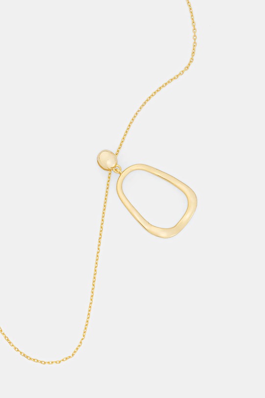 Akcesoria Answear.LAB naszyjnik pozłacany PSET211.3C.hak złoty