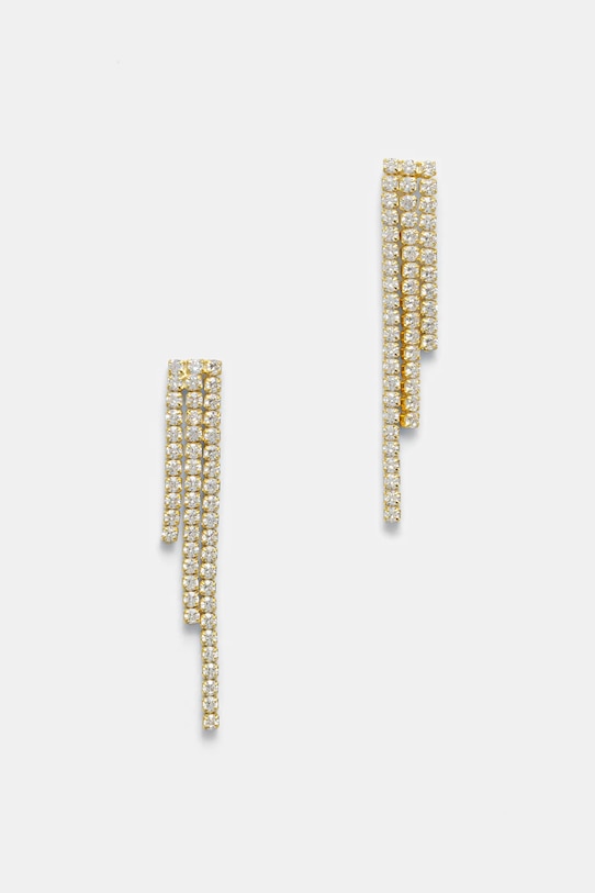 Answear.LAB kolczyki srebrne Gift Box złoty PSET118/1C