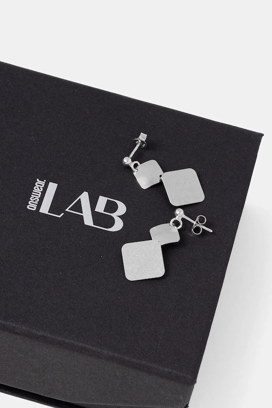 Answear.LAB kolczyki srebrne PPEN2137 srebrny WA25
