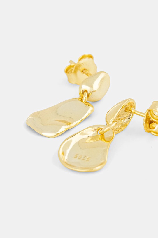 Akcesoria Answear.LAB kolczyk ze srebra pokrytego złotem PPEN2230.C.hak złoty