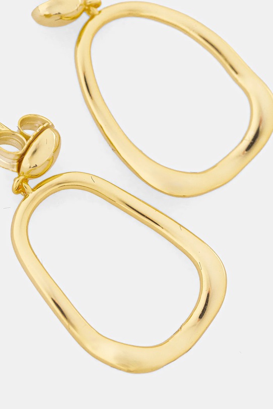 Akcesoria Answear.LAB kolczyki srebrne pozłacane PSET211.1C.hak złoty