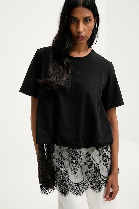 Answear.LAB bluzka czarny 93201