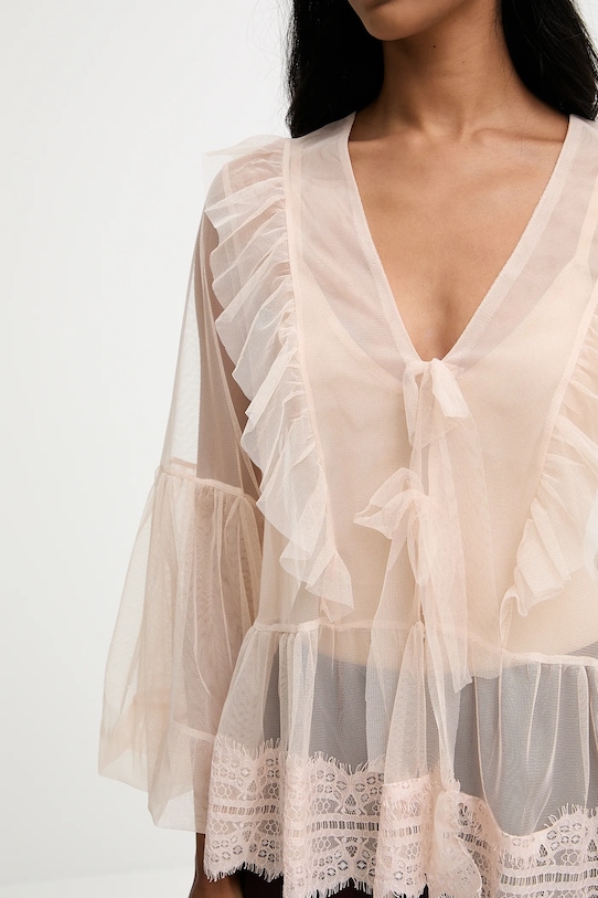 Blúzka Answear.LAB 93203 béžová