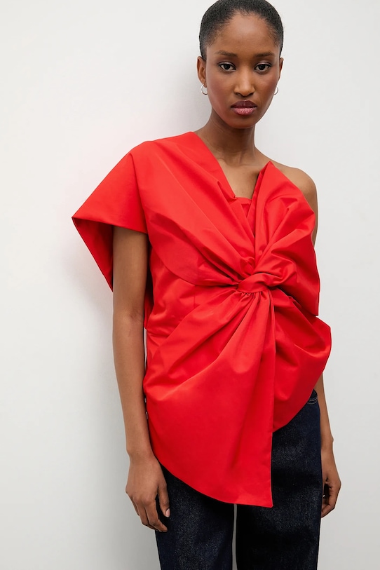 Ruházat Answear.LAB felső A22118 piros