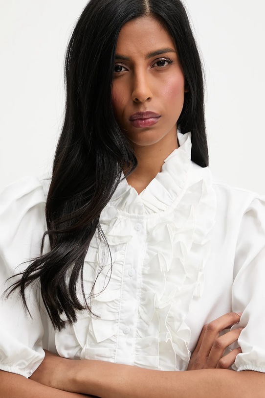 Answear.LAB bluza alb 9604.FLK