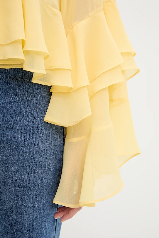 Halenka Answear.LAB 23389 žlutá