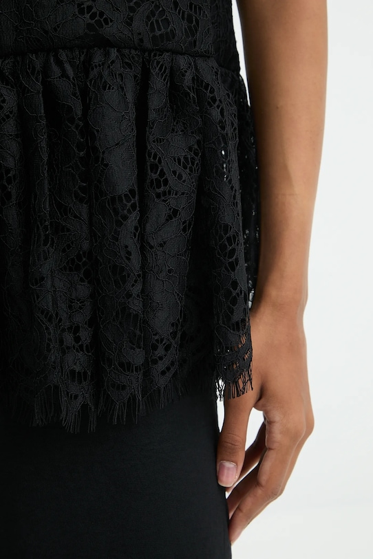 Μπλουζάκι Answear.LAB 80769.1.F μαύρο