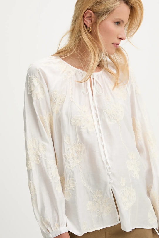 Halenka Answear.LAB LG1650 bílá