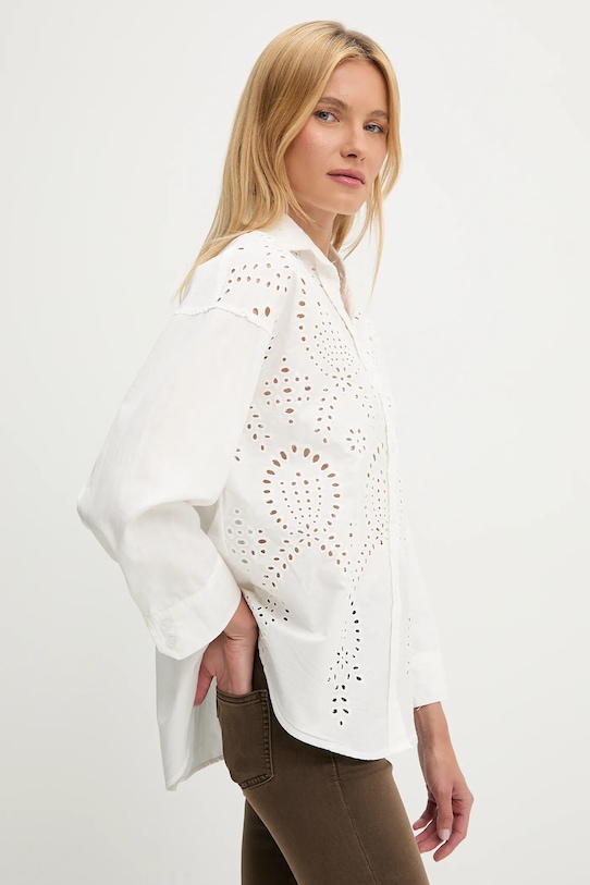 Bavlněná halenka Answear.LAB bílá A3315