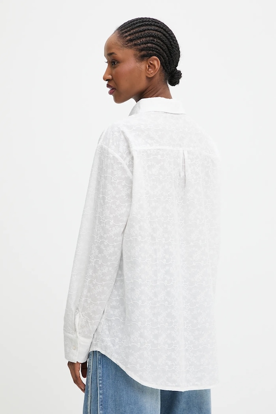 Oblečenie Bavlnená košeľa Answear.LAB 8521905 biela