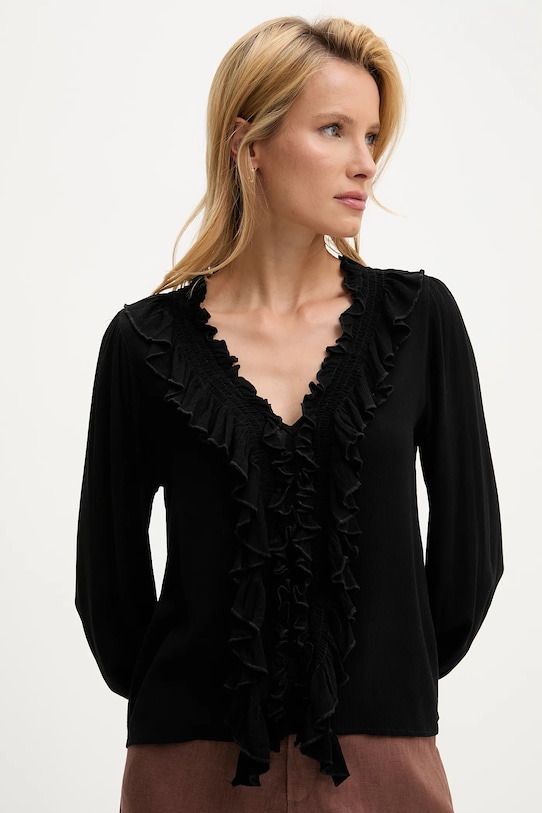 Answear.LAB felső hosszú fekete FT975