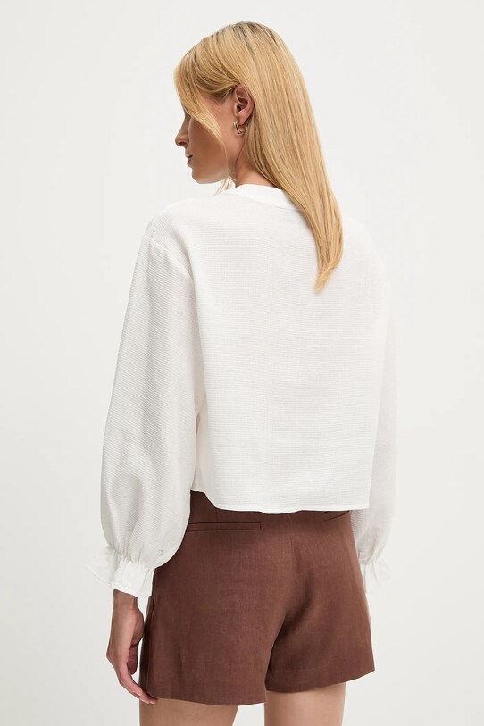 Ρούχα Βαμβακερή μπλούζα Answear.LAB FT974 λευκό