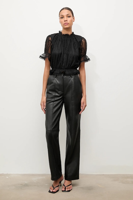 Answear.LAB bluzka 80987.FLK czarny WA25