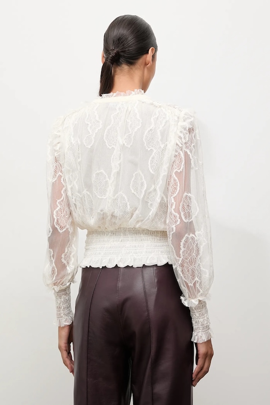 Odzież Answear.LAB bluzka 80966-2.FLK beżowy