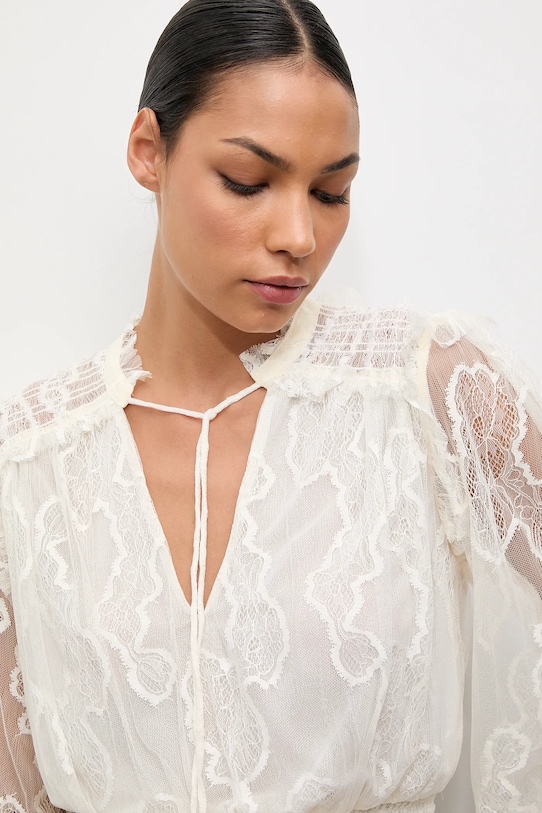 Answear.LAB bluzka 80966-2.FLK beżowy