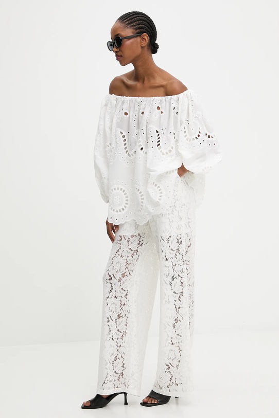 Μπλουζάκι Answear.LAB 15243 λευκό WA25