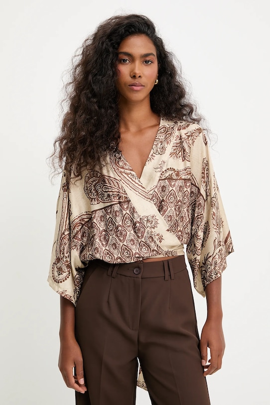 Answear.LAB bluza maro 93318.ilk