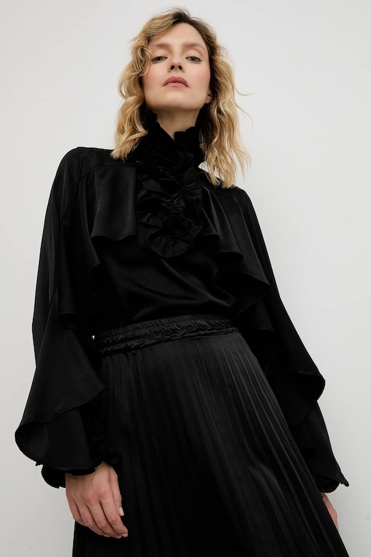 Answear.LAB bluzka regular czarny 9674.fh