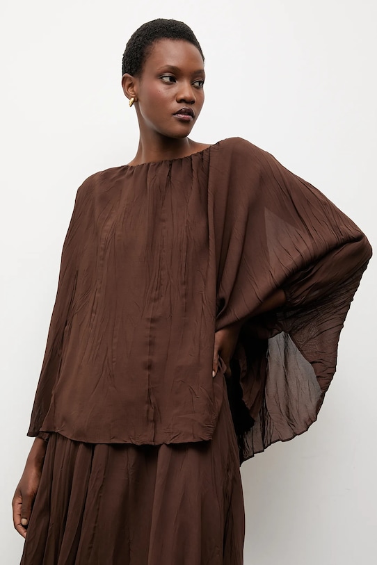 Answear.LAB bluzka casual brązowy ST.0478.top.tos