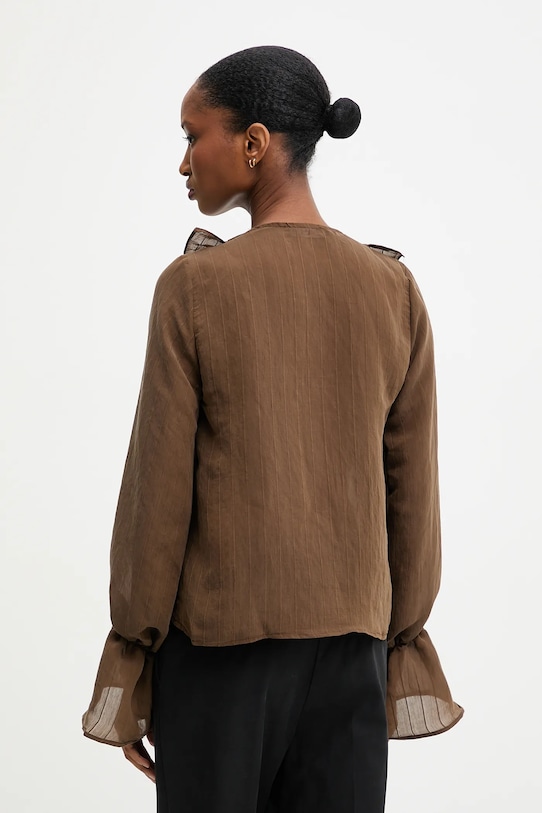 Дрехи Блуза Answear.LAB 080705.TOS кафяв