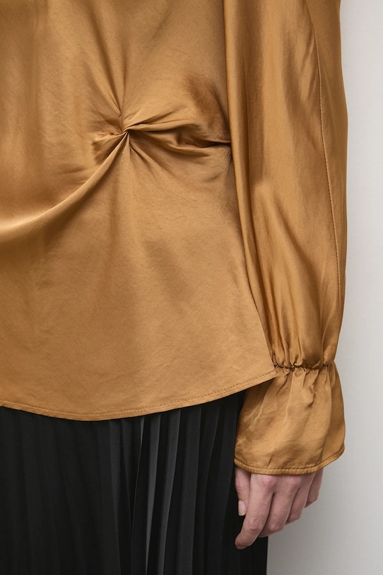 Answear.LAB bluzka BL723.iak brązowy