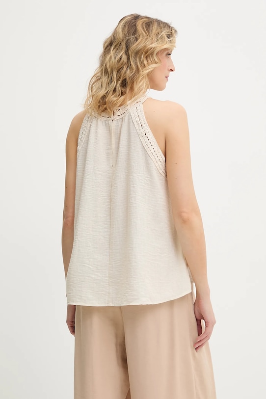 Oblečení Bavlněná halenka Answear.LAB QX1306 béžová