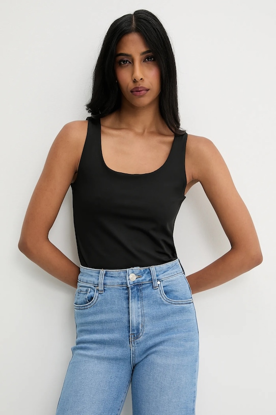 Блузка Answear.LAB casual серый RT59002