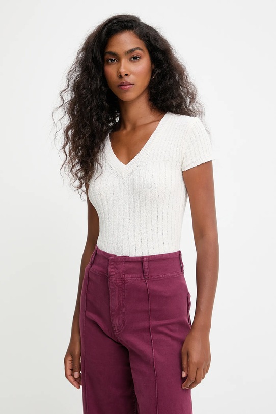 Answear.LAB bluzka casual beżowy ST.TR0372.TOS