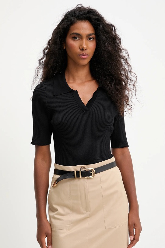 Answear.LAB bluzka casual czarny ST.TR0384.TOS