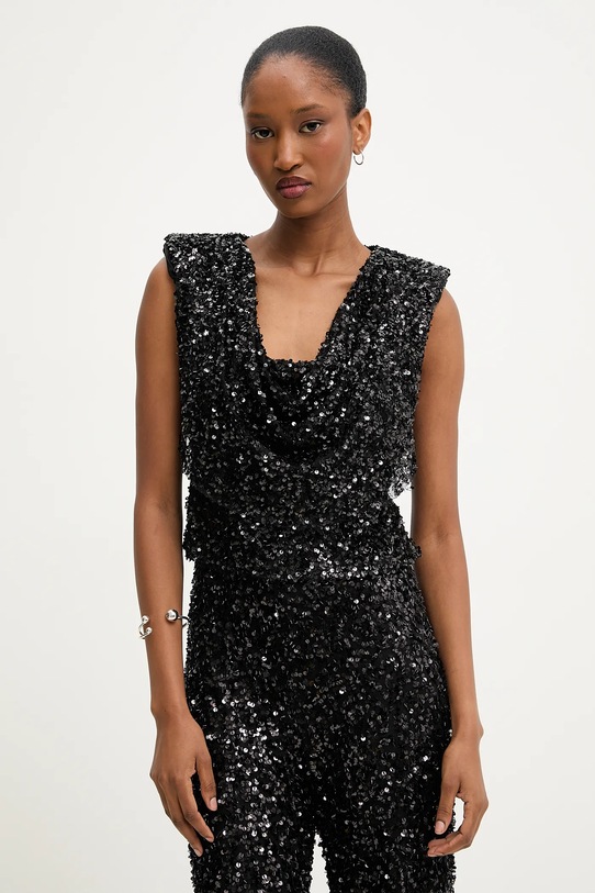 Blúzka Answear.LAB čierna 80102-25Y.T.TOS