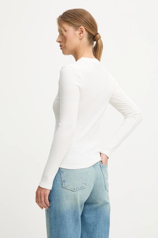 Odzież Answear.LAB longsleeve IVVI.22.TOS biały