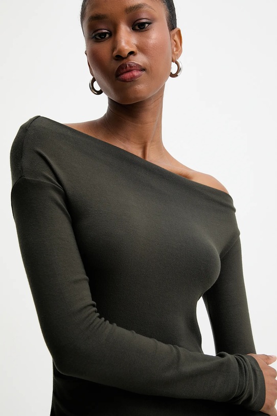 Answear.LAB longsleeve zielony 16527.TOS