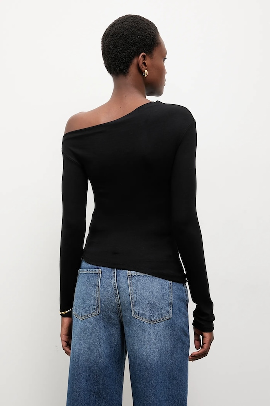 Oblečenie Tričko s dlhým rukávom Answear.LAB 16527.TOS čierna
