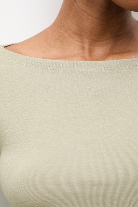 Answear.LAB longsleeve dv.hit.sng.tak zielony