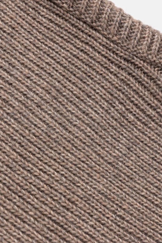 Akcesoria Answear.LAB kominiarka z wełną merino balaklava beżowy